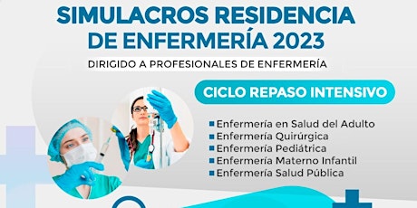 Imagen principal de SIMULACRO PRE RESIDENCIA DE ENFERMERÍA 2023