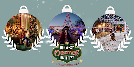 Old West Christmas Light Fest 2023 primary image