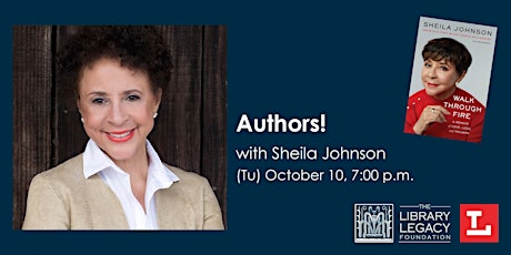 Image principale de Authors! with Sheila Johnson