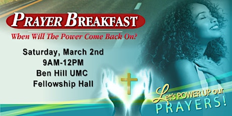 PRAYER BREAKFAST:  When will the Power come back on? primary image
