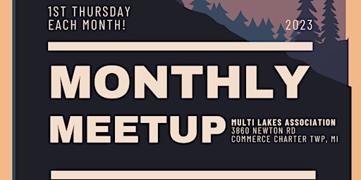 Image principale de Monthly Meetup (Oakland)