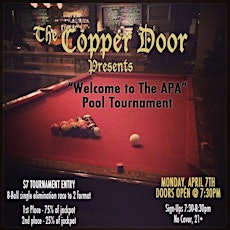 “Welcome to the APA” Pool Tournament primary image