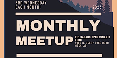 Primaire afbeelding van Monthly Meetup (Phoenix)