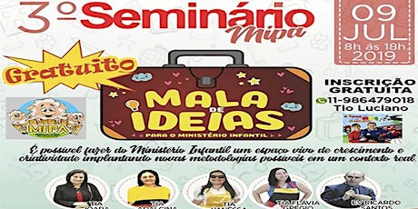 Imagem principal do evento 3º SEMINÁRIO MIPA 2019