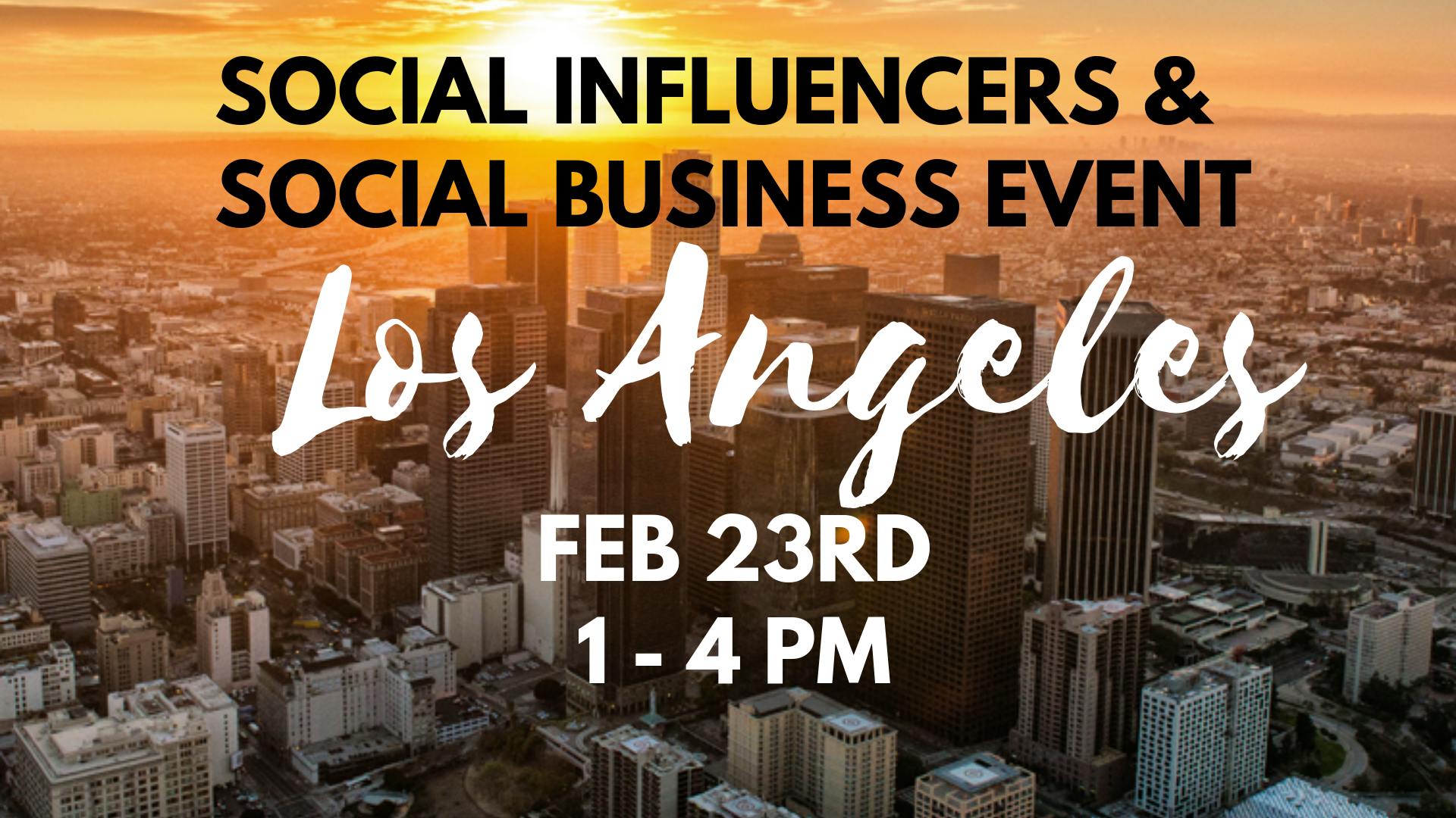 Social Influencers & OTG Social Business Event