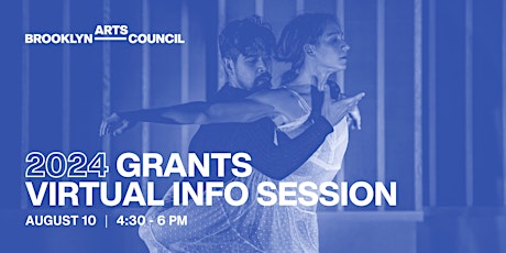 2024 Virtual Grants Info Session with Live Q&A primary image