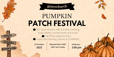 Pumpkin Patch Festival primary image