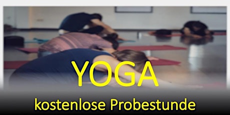 Hauptbild für Yoga - kostenlose Probestunde jeden ersten Dienstag im Monat 19:30 Uhr