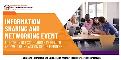 Primaire afbeelding van Information Sharing & Networking Event for TEQ Health & Wellbeing Members