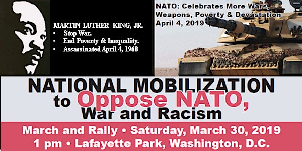  National Mobilization to Oppose NATO, War and Racism - Bus from Connecticu...