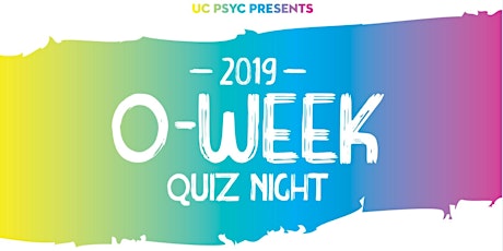 2019 O-Week Quiz Night primary image