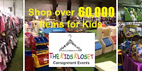 The Kids Kloset Nassau County Consignment Event EARLY SHOPPER PRESALE Friday, May 17, 2019 primary image
