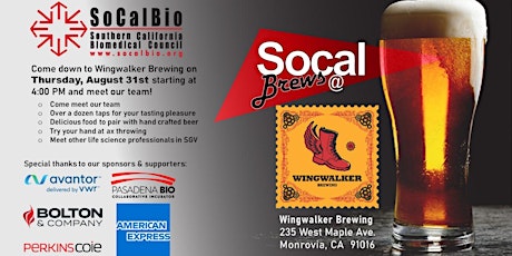 SoCalBrews @ Wingwalker Brewing Co. primary image