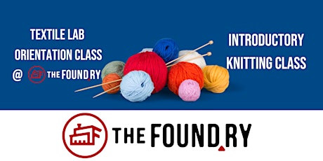 Knitting for Beginners  - TextileLab @ The Foundry primary image