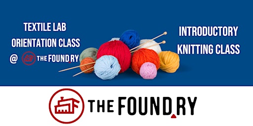 Imagem principal do evento Knitting for Beginners  - TextileLab @ The Foundry