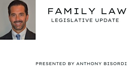 Family Law Legislative Update Zoom August 25, 2023 12-1PM primary image