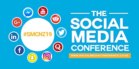The Social Media Conference NZ - #SMCNZ19 primary image