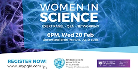 SOLD OUT - Women in Science: Expert Panel. Q&A. Networking primary image