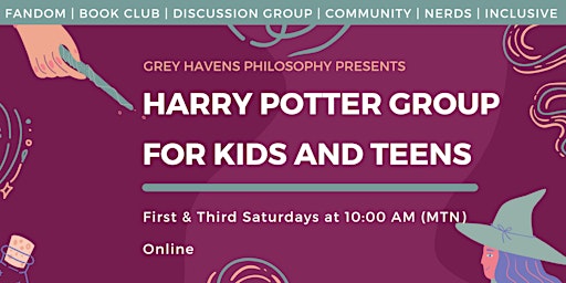 Imagem principal do evento Harry Potter Group for Kids & Teens