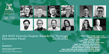 Primaire afbeelding van ACAHUCH + AIA 2023 Awards and Shortlist for ‘Heritage’ Discussion Panel