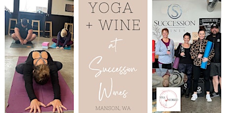 Yoga + Wine at Succession Wines