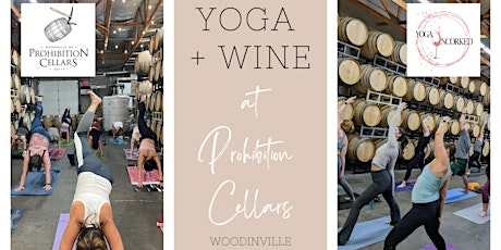 Yoga + Wine at Prohibition Cellars