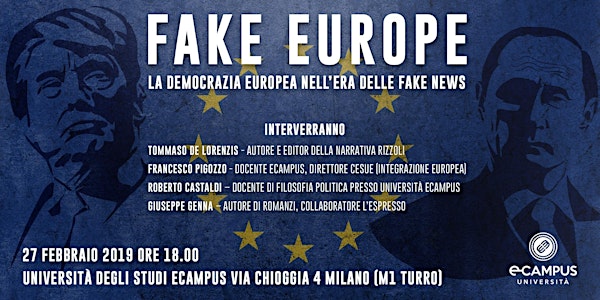 Fake Europe - La democrazia europea nell’era delle fake news
