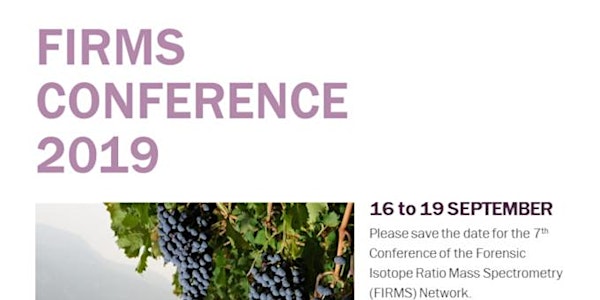 7th Conference of the Forensic Isotope Ratio Mass Spectrometry Network