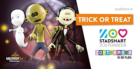 Imagem principal do evento Halloweenstad Trick or Treat vrijdag 27 oktober 2023