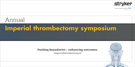 Annual Imperial Thrombectomy Symposium primary image