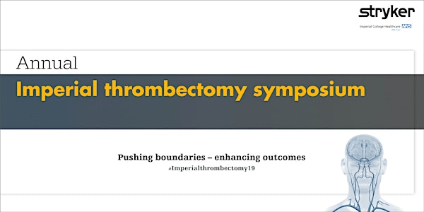 Annual Imperial Thrombectomy Symposium