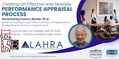 LAHRA Lunch and Learn: Meaningful Performance Reviews primary image