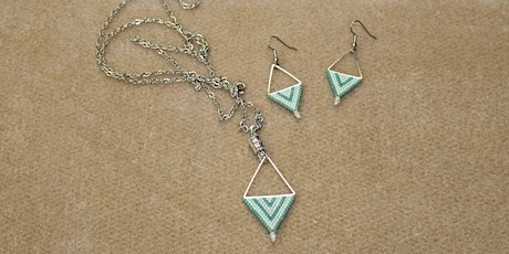 Delica Diamond Necklace and Earrings primary image