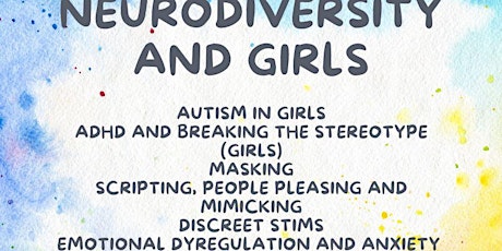Primaire afbeelding van Neurodiversity and Girls