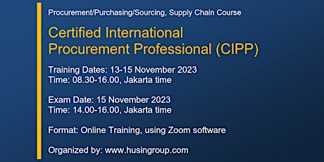 Certified International  Procurement Professional (CIPP) primary image