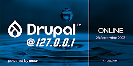 Imagem principal do evento Drupal @127.0.0.1 - ed. 2023