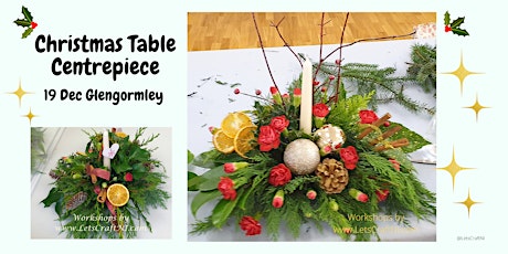 Christmas Flower Arranging with Fresh Greenery & Florals | Glengormley primary image