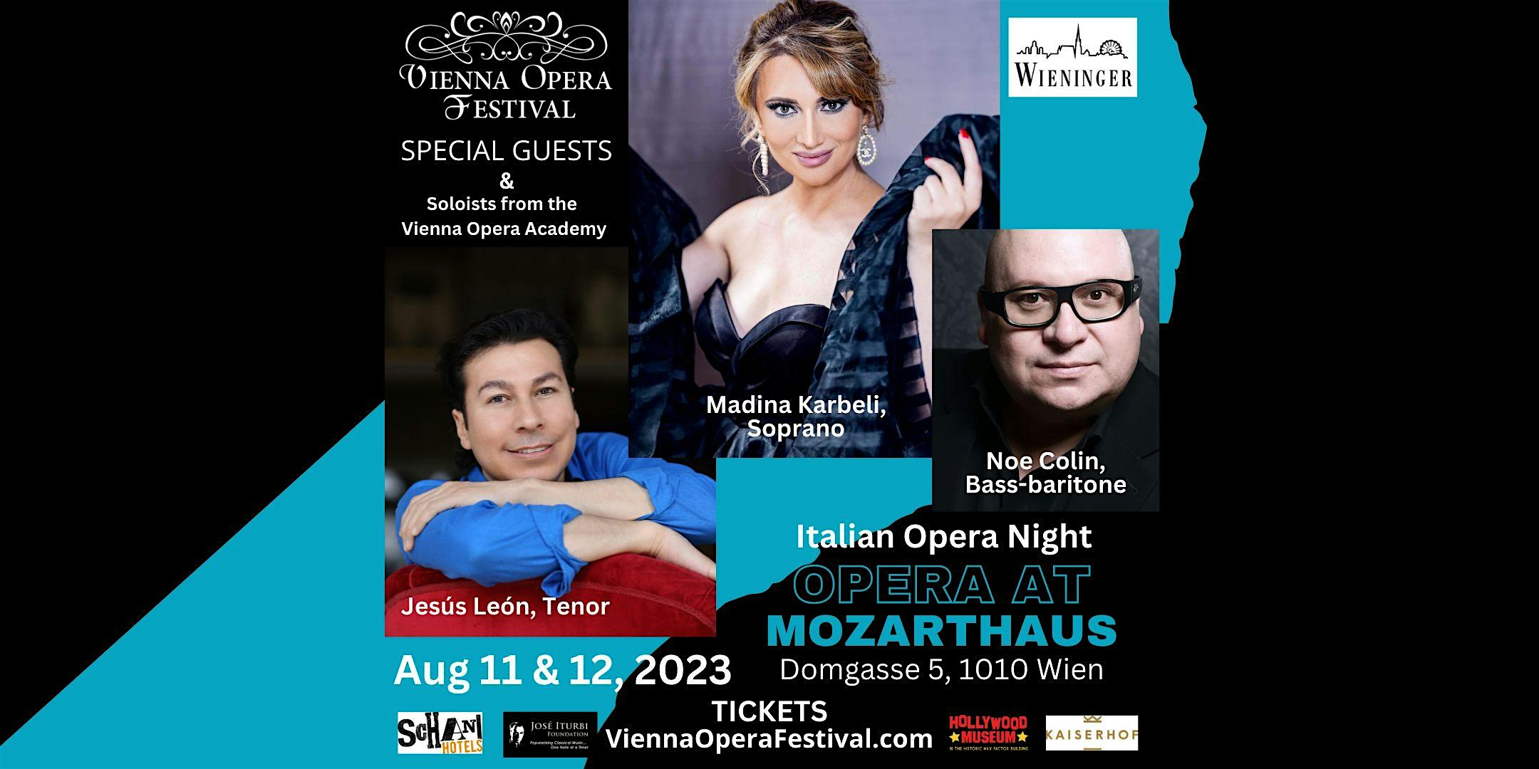 Italian Opera Night at Mozarthaus