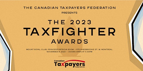 TaxFighter Award Reception Honouring Adam Daifallah primary image