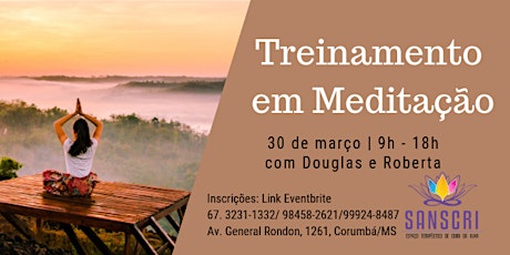 Imagem principal do evento Treinamento em Meditação - Corumbá