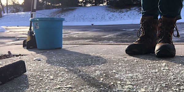 Smart Salting for Parking Lots and Sidewalks: School District Staff