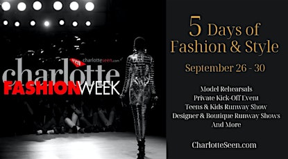 Imagen principal de Charlotte Seen / Charlotte Fashion Week MODEL CASTING