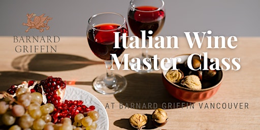 Italian Wine Master Class primary image