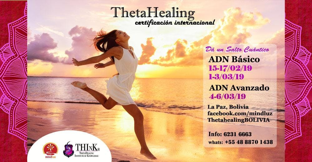 Curso Thetahealing La Paz Bolivia Adn Basico 15 Mar 2019