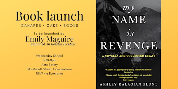 Launch of My Name Is Revenge