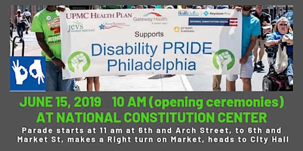 Disability Pride Philadelphia Parade & Celebration
