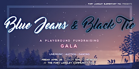 Blue Jeans & Black Tie: A Playground Fundraising Gala primary image