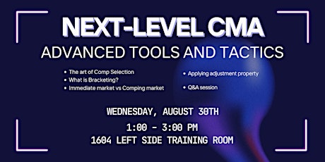 Next-level CMA: Advanced Tools and Tactics primary image