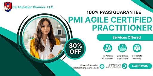 Primaire afbeelding van NEW PMI ACP Exam Based Training in Montreal