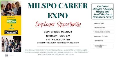 MilSpo Career Expo Secured Employer  2023